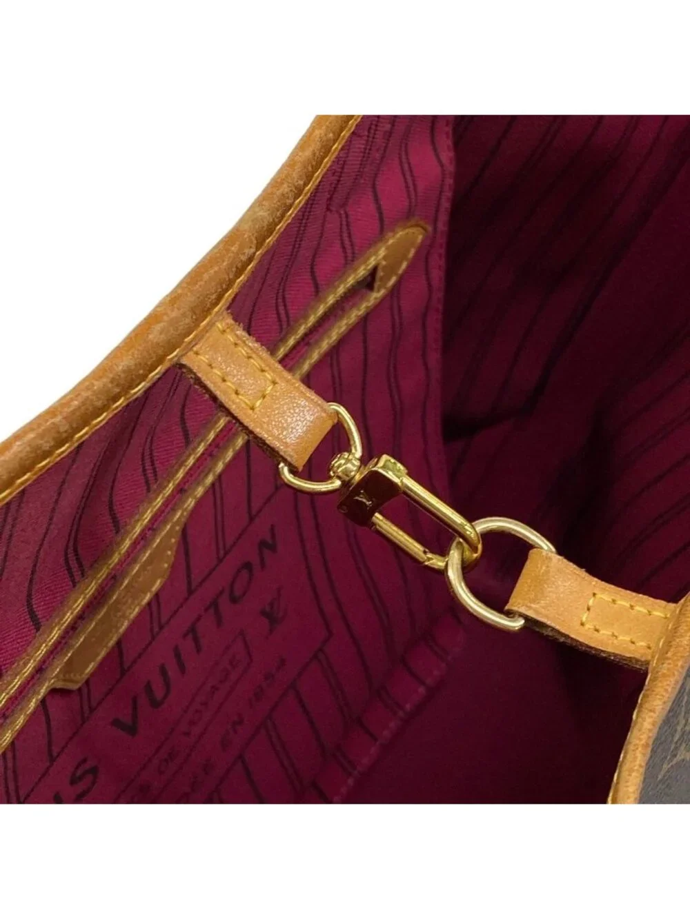 Louis Vuitton Tote Bag Monogram Neverfull PM Fuchsia